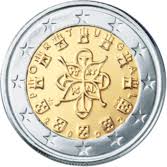 Liste von allen 1 cent 2 cent 5 cent 10 cent 20 cent 50 cent 1 euro und 2 euro munzen aller lander der eurozone. Portugiesische Euromunzen Wikipedia
