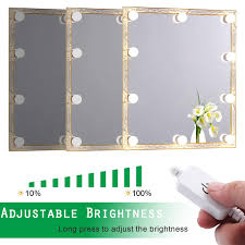 This chende frameless hollywood vanity mirror easily makes my number one pick because of its stunning design, functionality and affordable price tag. Led Makeup Mirror Lights 4000k 10bulbs Plug In Mirror Not Included Aiboo