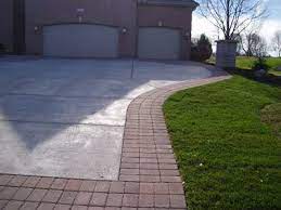 Transform a dull concrete path into an elegant entrance to your home. 11 Driveway Ideas Driveway Driveway Design Driveway Landscaping