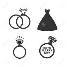 Weitere ideen zu hochzeit, dunkle hochzeit, rote hochzeit. Brautkleid Symbol Braut Und Brautigam Ringe Symbol Hochzeit Oder Verlobung Tag Ring Glanzen Mit Diamant Zeichen Willst Du Mich Heiraten Flache Symbole Auf Weiss Vektor Lizenzfrei Nutzbare Vektorgrafiken Clip Arts Illustrationen Image 46464031