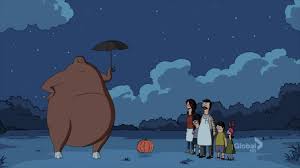 he s got some big thanksgiving dreams bobs burgers bobs burgers gif funny gif