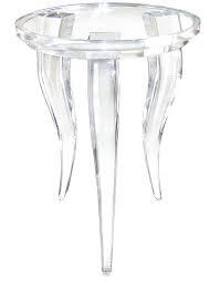 Small Spaces Side Tables Adeeni Design Group Side Table Lucite Table Side Table Design