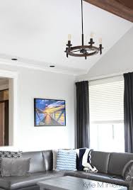 The Best Paint Finish For Walls Ceilings Trims Doors And More Painted Ceiling Flat Paint Benjamin Moore Grey Owl