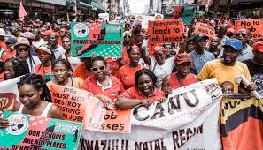 Thesouthafrican.com is all about south africa and the stories that affect south africans, wherever they are in the world. Thousands Protest Against Job Losses In South Africa