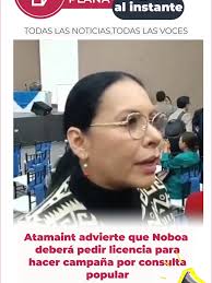 🔴La presidenta del Consejo Nacional Electoral (CNE), Diana Atamaint, ...