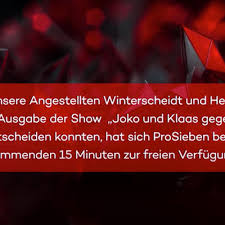 Und die nutzten beide nun eindrucksvoll. A Short Story Of Moria Joko Klaas 15 Minuten Live Ein Wichtiges Video Atomlabor Blog Dein Lifestyle Blog