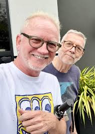 This Morning, I had a lovely catchup and Broadway Reunion with my dear  friend, colleague and the Legend that is Sam Rudy! 💜