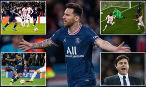 Ander herrera tries a through ball, but lionel messi is caught offside. Paris Saint Germain 3 2 Rb Leipzig Lionel Messi Scores Impudent Winner From The Penalty Spot Daily Mail Online