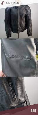 Fieldsheer Black Supersport Air Leather Jacket 48 Leather Jacket Leather Motorcycle Jacket Jackets