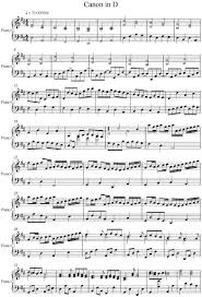 Pachelbel Canon In D Piano Version Klarinette Noten Noten Klavier Noten Ich habe mir vor kurzem ein keyboard gekauft und würde gerne lieder darauf. pachelbel canon in d piano version