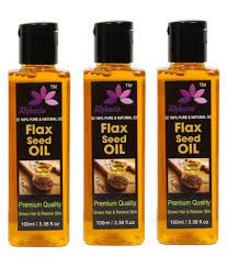 Flaxseed is high in soluble fiber and in lignans, which contain phytoestrogens. Alphacia 100 Pure Natural Flaxseed Oil Hair Oil 300 Ml Pack Of 3 Buy Alphacia 100 Pure Natural Flaxseed Oil Hair Oil 300 Ml Pack Of 3 At Best Prices In India Snapdeal