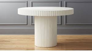 Scalloptableivoryshs18 1x1 Furniture Design Furniture Dining Table Cb2 Dining Table