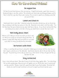 How To Be A Good Friend