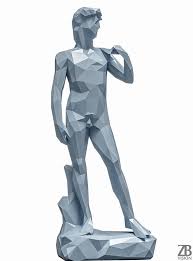 Lowpoly David Statue By Luckyfox Generalthis Is A Lowpoly 3d Model Of David Statue By Michelangelo David Generalt Statue Gothic Statue Human Sculpture
