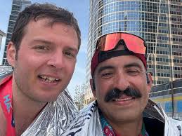 Raced the LA Charity Half Marathon today!! Turned out great!! I managed to  get 6th place in my race and got to represent @achilleslosangeles