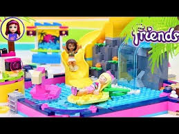 Does Heartlake City Really Need Another Pool Lego Friends Andrea S Pool Party Build Youtube Lego Friends Lego Friends Sets Summer Fun For Kids