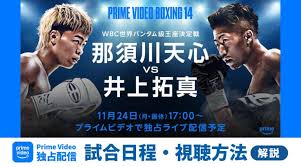 【11.24】那須川天心vs井上拓真戦の試合日程・視聴方法を解説 ...