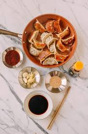 Whilst gyoza are cooking, mix dipping sauce ingredients together. The Perfect Dumpling Sauce Recipe The Woks Of Life