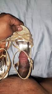 Took Home Gold Glitter Heels While Its My Shop: American Gay Latino Porn