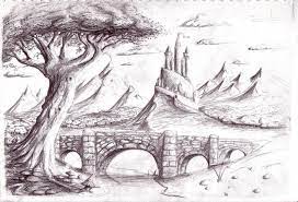 Cool drawing ideas try to carry some easy tips to draw a simple drawing of nature with color. 35 Latest Pencil Drawing Images Of Nature Tasya Baby