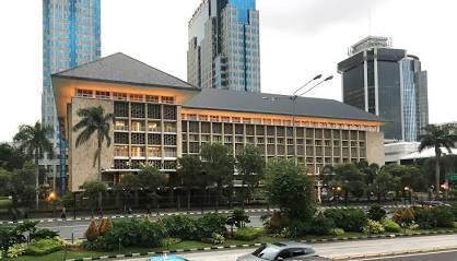 Gedung Bank Indonesia, Jakarta, AI generated
