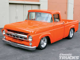 Image result for Orange 1957 Truck