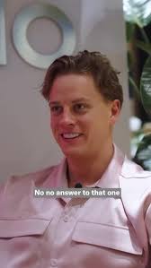 Joe Burrow says Tom Brady is his biggest football idol. , •, •, Video:  @gqsports #Bengals