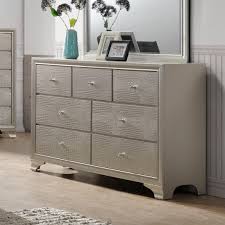 Find great deals on ebay for champagne color dress. Crown Mark Lyssa Glam Seven Drawer Dresser Royal Furniture Dressers