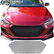Remove the 6 plastic clips on the top of the bumper. 2017 2018 Hyundai Elantra Sport Mesh Grill Insert Kit By Customcargrills