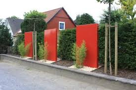 Sichtschutz Aus Betonfertigteilen Mal Ein Bischen Was Anderes Deco Jardin Jardins Exterieur