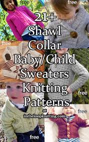 As the summer comes to a close, it's time to start adding warmer items to our wardrobes. Shawl Collar Baby Sweater Knitting Patterns In The Loop Knitting