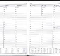 Quickdraw 2023 Week to View A5 Diary Personal Organiser Planner WTV Journal with Times (Black)