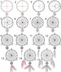 Attrape Reve Dessin Tutoriel Dream Catcher Drawing Dream Catcher Diy Dream Catcher