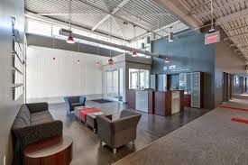 Advanced Technology Services Johnston Design Group Mid Century Modern Office Office Design Design