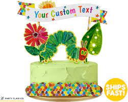 Very Hungry Caterpillar Inspired Cake Topper Caterpillar Cake Etsy In 2021 Hungry Caterpillar Birthday Caterpillar Cake Hungry Caterpillar Cake