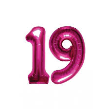 19 Jaar Folie Ballonnen Roze Feestartikelen 19 Jaar Bellatio Warenhuis
