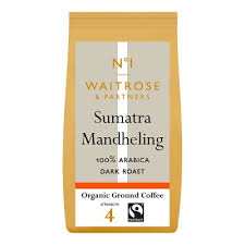 4.4 out of 5 stars. No 1 Sumatra Mandheling Ground Coffee Waitrose Partners