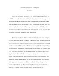 Tomorrow When The War Began Argumentative Essay Immigration Essay Essay