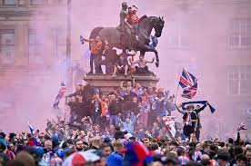 And rangers f.c., the two football clubs together referred to as the old firm. Rangers Fans In George Square Whatever Would Have Happened If They Had Lost Aidan Smith The Scotsman