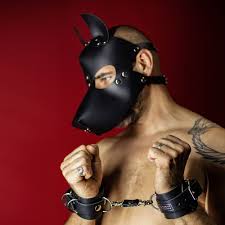 Bondage Dog Mask - Etsy Israel