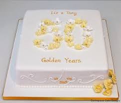 The traditional gifts are all about gold stephanie, everyone loved the 50th anniversary cake! Anniversary Cakes From 60 00 Centrepiece Cake Designs Isle Of Wight
