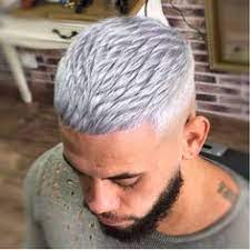 Check spelling or type a new query. Top 5 Male Hair Trends To Try Pretty Followme Lastminutestylist Dapper Men Haircuts Mens Haircuts 2020 M White Hair Men Men Hair Color Afro Hair Dye