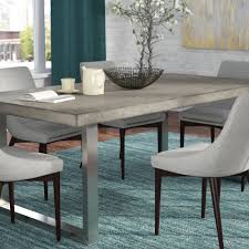 Concrete kitchen table and chairs. Concrete Kitchen Dining Tables You Ll Love In 2021 Wayfair