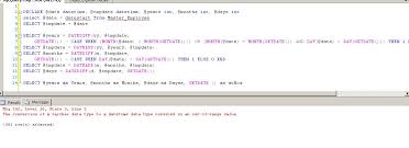 How View Result Date Time Datediff Dateadd But Out Of Range Value Stack Overflow
