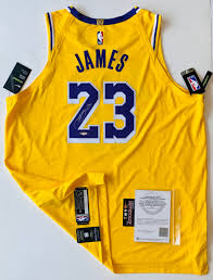Be the first to review the lebron james lakers icon edition. Lebron James Autographed Los Angeles Lakers Jersey Gold The Autograph Source