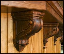 From corbels featuring lifelike characters such as an angel, a horse, or even a serene but stately lion, to more classic designs resembling a still life. Decorative Wood Corbels And Wood Brackets Fast Delivery