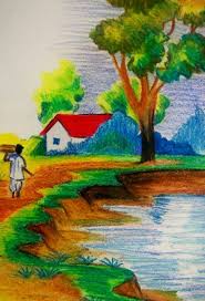 Drawing Pictures Of Nature With Colour At Paintingvalley Com Explore Collection Of Drawing Pictures Of Nature With Colour Pencil sketch your photo is a free online tool, where it make your photo to pencil just upload your photo, click pencil sketch button to enhance uploaded photo to pencil sketched image.