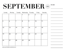 You can now get your printable calendars for 2021, 2022, 2023 as well as planners, schedules, reminders and more. September 2021 Calendars Printable Calendar 2021