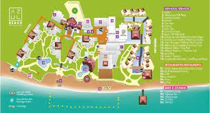 Resort Map Playa Del Carmen Resorts Cancun Map Azul Fives