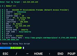 Cara cek ip smartphone android melalui aplikasi. Termux Lazy Script